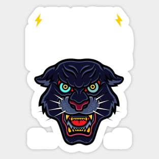 black panther Sticker